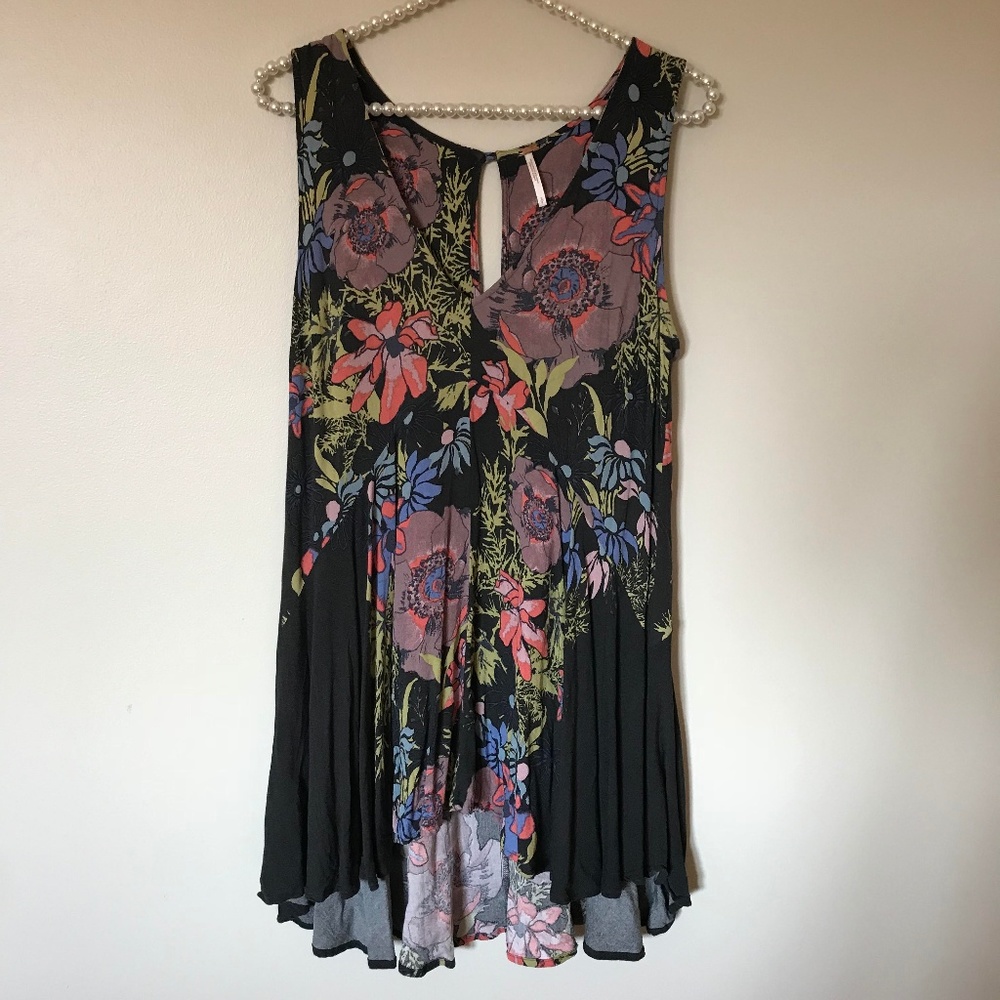 Sweet Floral Free People Flowy Dress